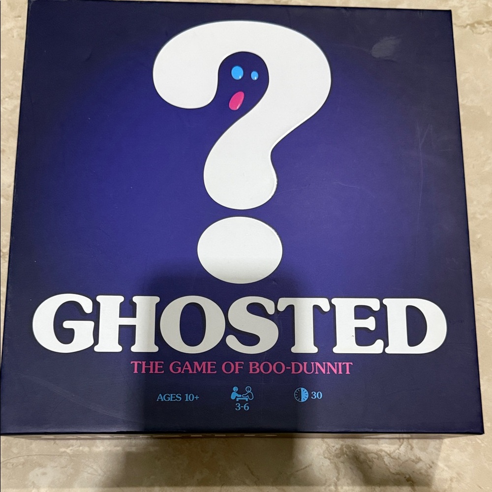New in box; never opened Ghosted Board Game